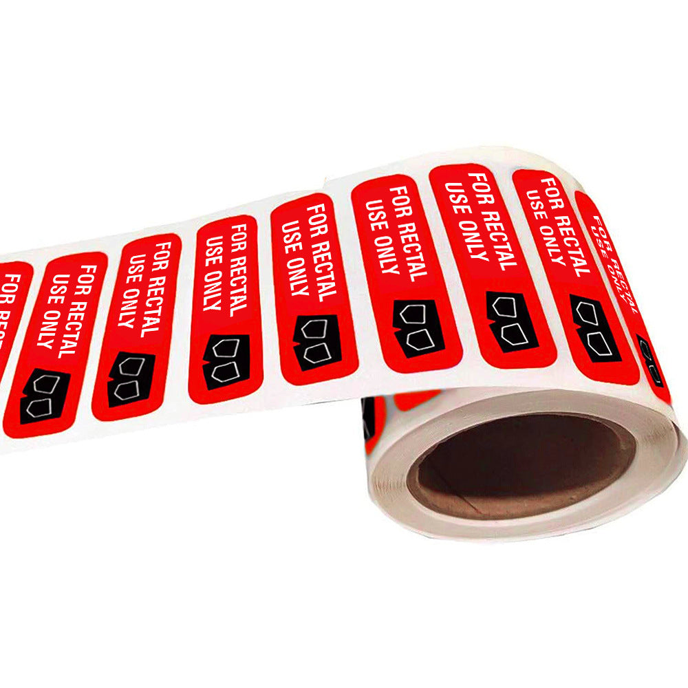 500 Labels For Rectal Use Only