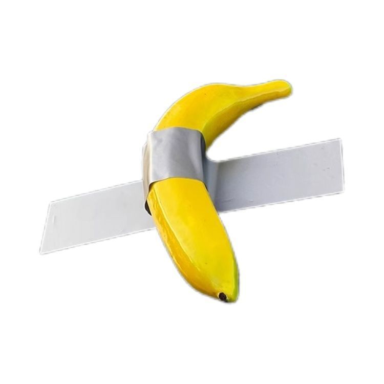 A Banana Car Creative Spoof Art Sticker