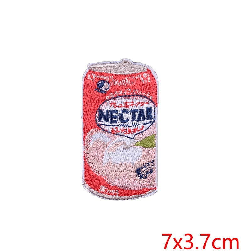 Cartoon Snack Embroidery Stickers Computer Embroidery Clothing