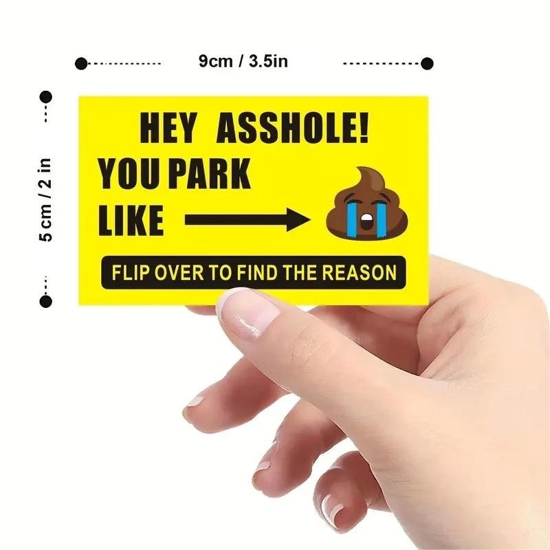 50 Bad Parking Card Bad Tags Interesting Card There Are Many Reasons