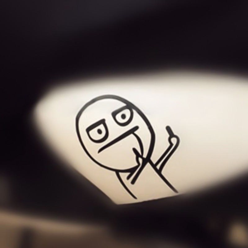 Fashion Minimalist Personality Decorative Car Stickers