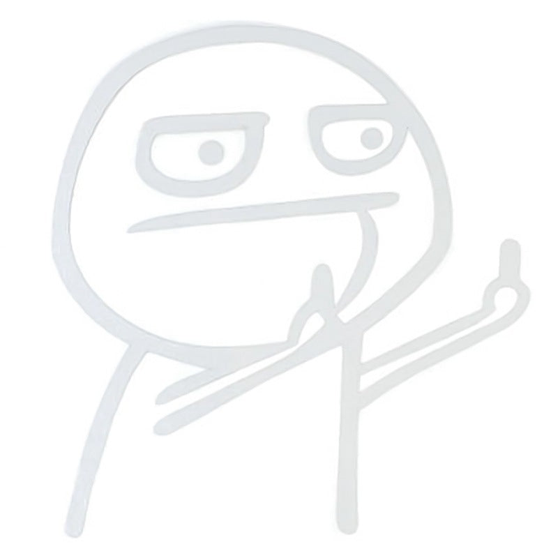 Fashion Minimalist Personality Decorative Car Stickers