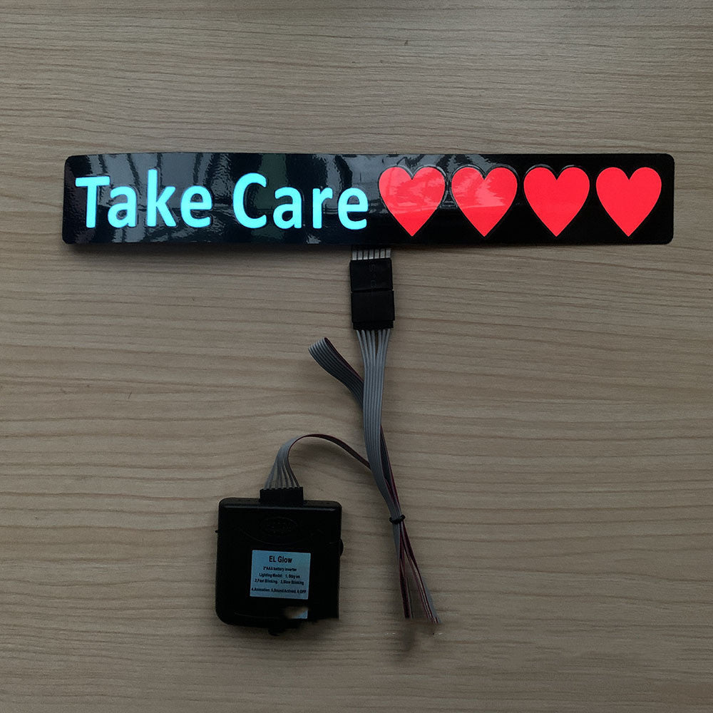 Car Fashion Personality Wanted Luminous Stickers